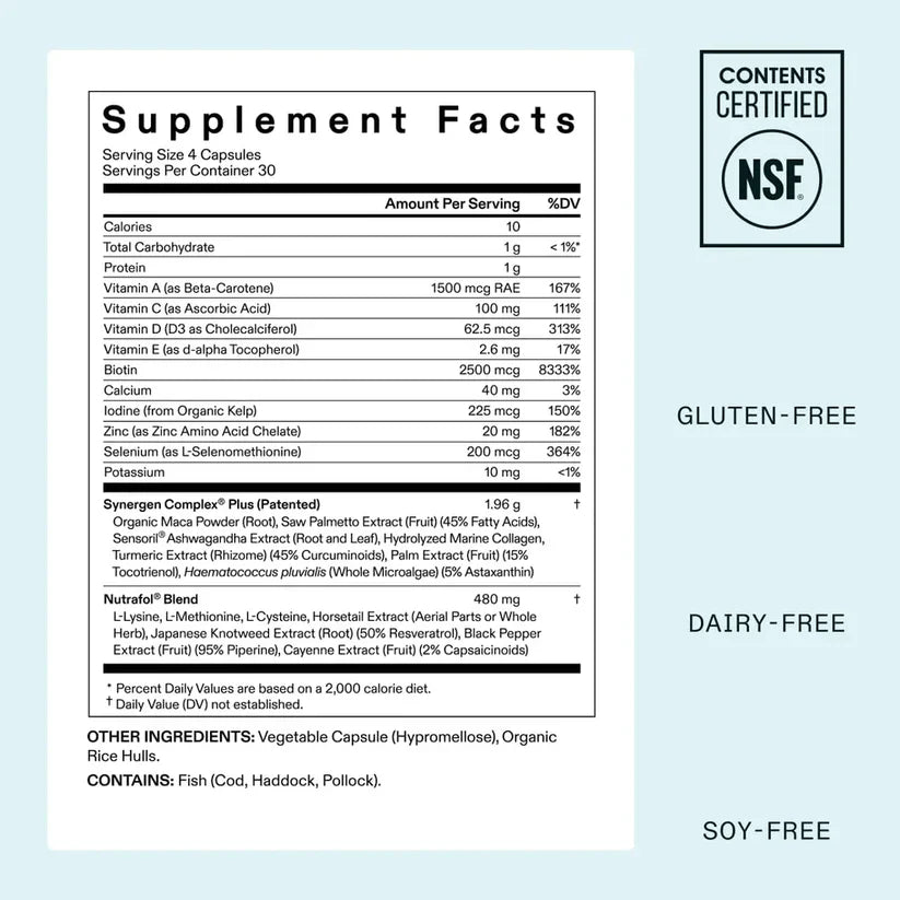 Nutrafol Women Hair Growth Supplements